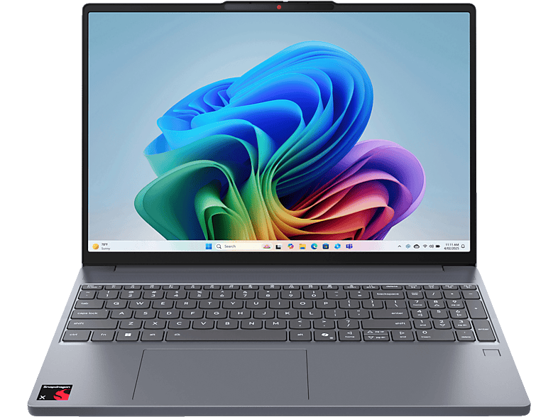 LENOVO IdeaPad Slim 3x, Copilot+ PC - 15,3 Zoll - Qualcomm Snapdragon X X1-26-100 - 16 GB - 512 GB - Qualcomm Adreno™ Onboard Graphics - Windows 11 Home
