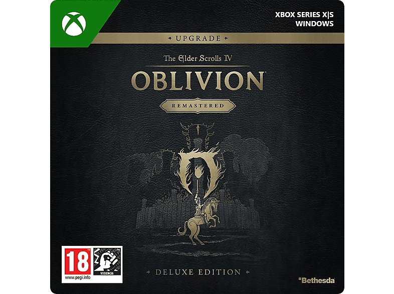 Xbox Series X S & Windows PC The Elder Scrolls IV: Oblivion Remastered Deluxe Upgrade (Código de descarga)