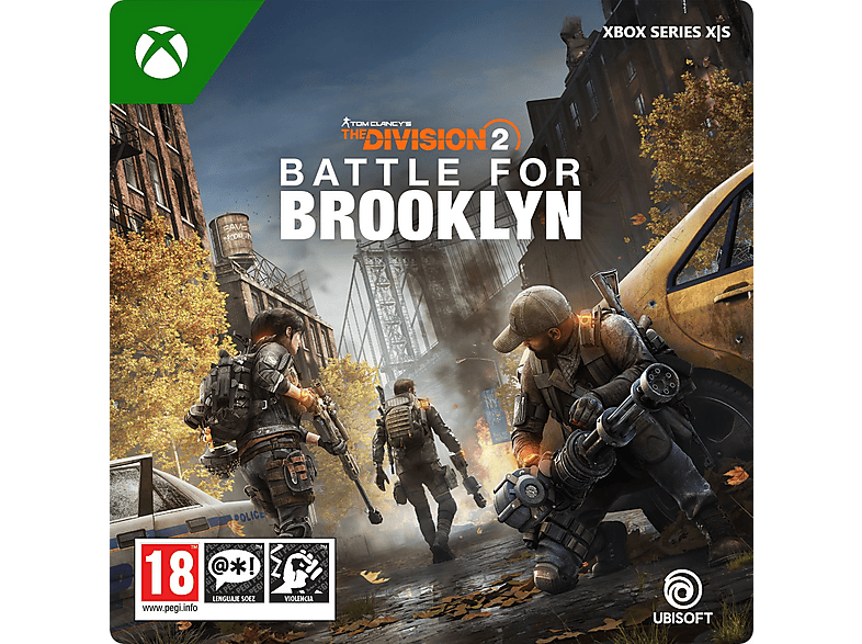 Xbox Series X S The Division 2 Battle for Brooklyn DLC (Código de descarga)