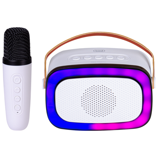 Trevi XR 8A01 Mini Karaoke Speaker White
