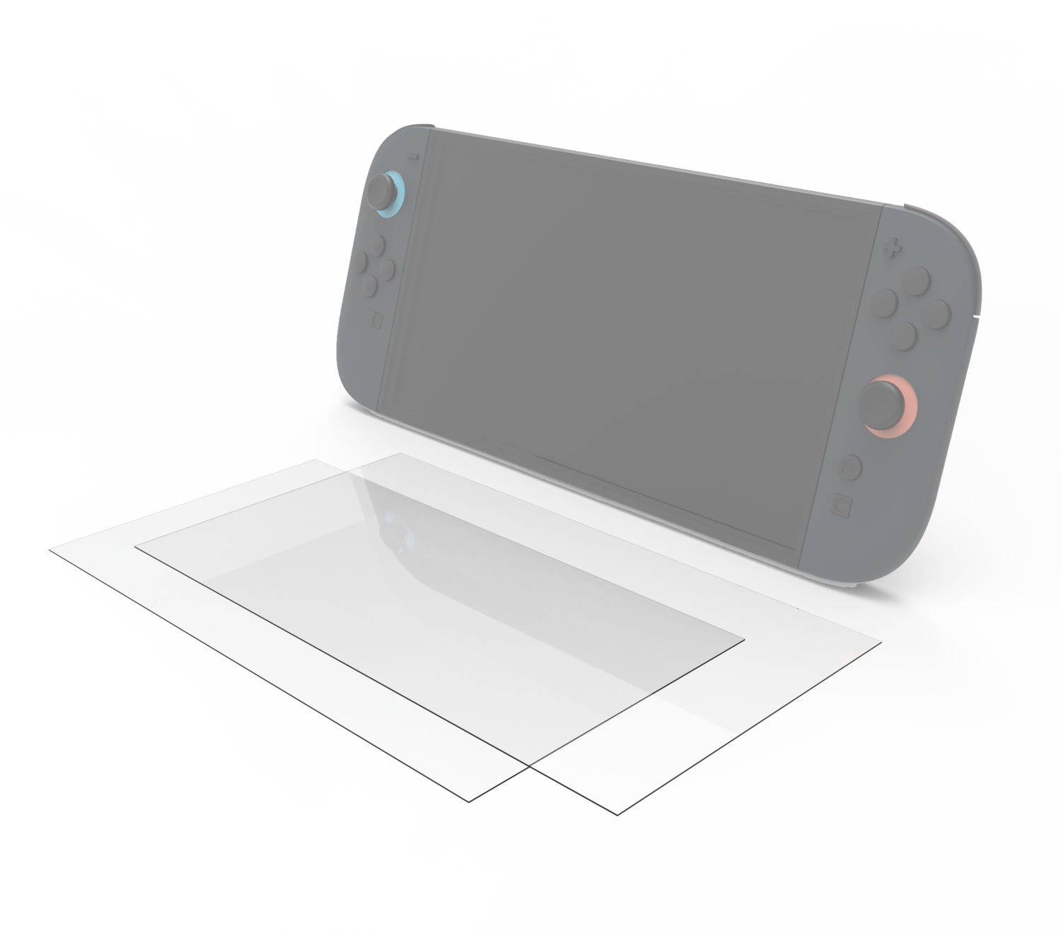 HYPERKIN Nintendo Switch 2 edzett üveg kijelzővédő fólia csomag (2 db) (M07712)