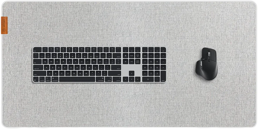 ARTIMO Desk Mat Loom Series prémium szövet egérpad, M, 80x40 cm, világosszürke (artimo-loom-light-m)
