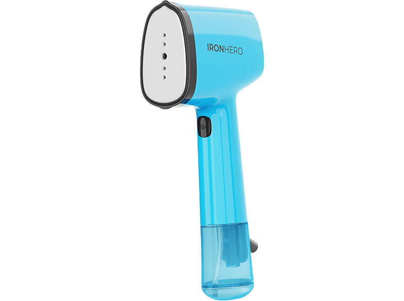 Cepillo de vapor y plancha - Cecotec IronHero V-1500, 1500W, 25 g/min, 0.2bar, Cerámica, Essential Blue