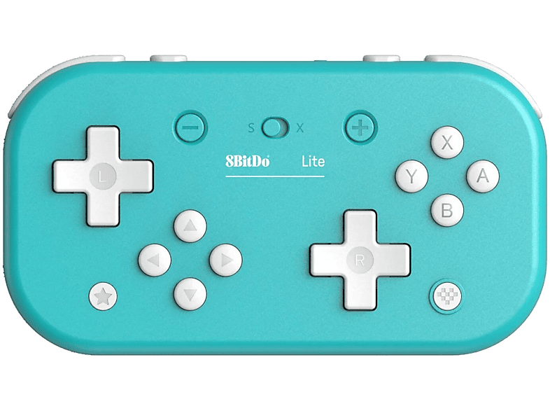 8BitDo Lite do PC, Nintendo Switch Bezprzewodowy Turkusowy