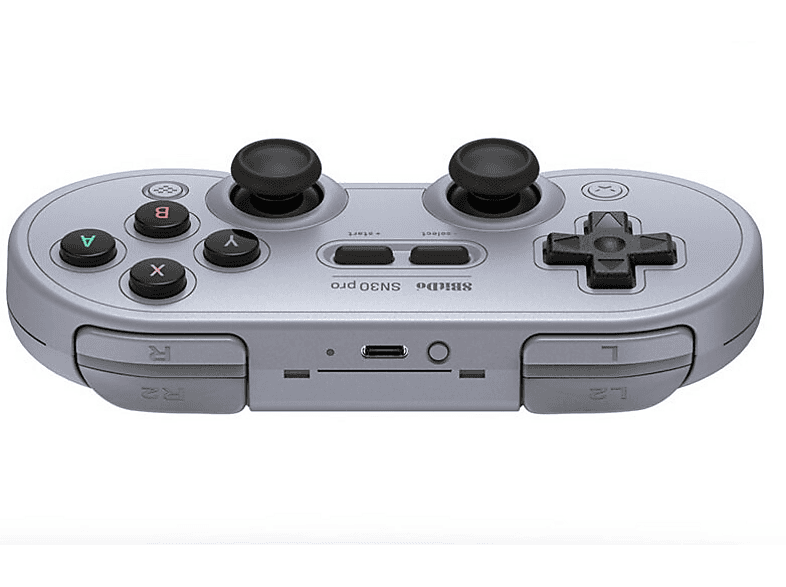 Kontroler bezprzewodowy 8BITDO SN30 Pro Hall Edition Szary – zdjęcie 2