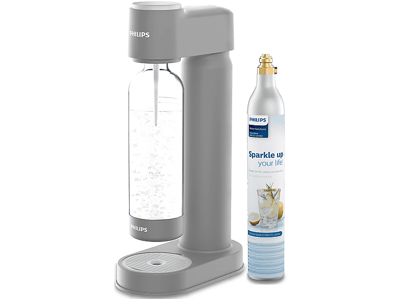 Saturator do wody PHILIPS GoZero ADD4901GR/10 Szary – zdjęcie 3