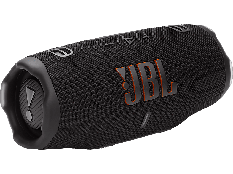 JBL Charge 6 Bluetooth-Lautsprecher, Schwarz, Wasserfest