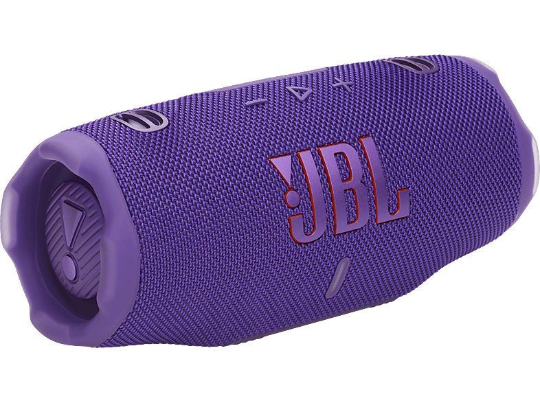 JBL Charge 6 Bluetooth-Lautsprecher, Lila, Wasserfest