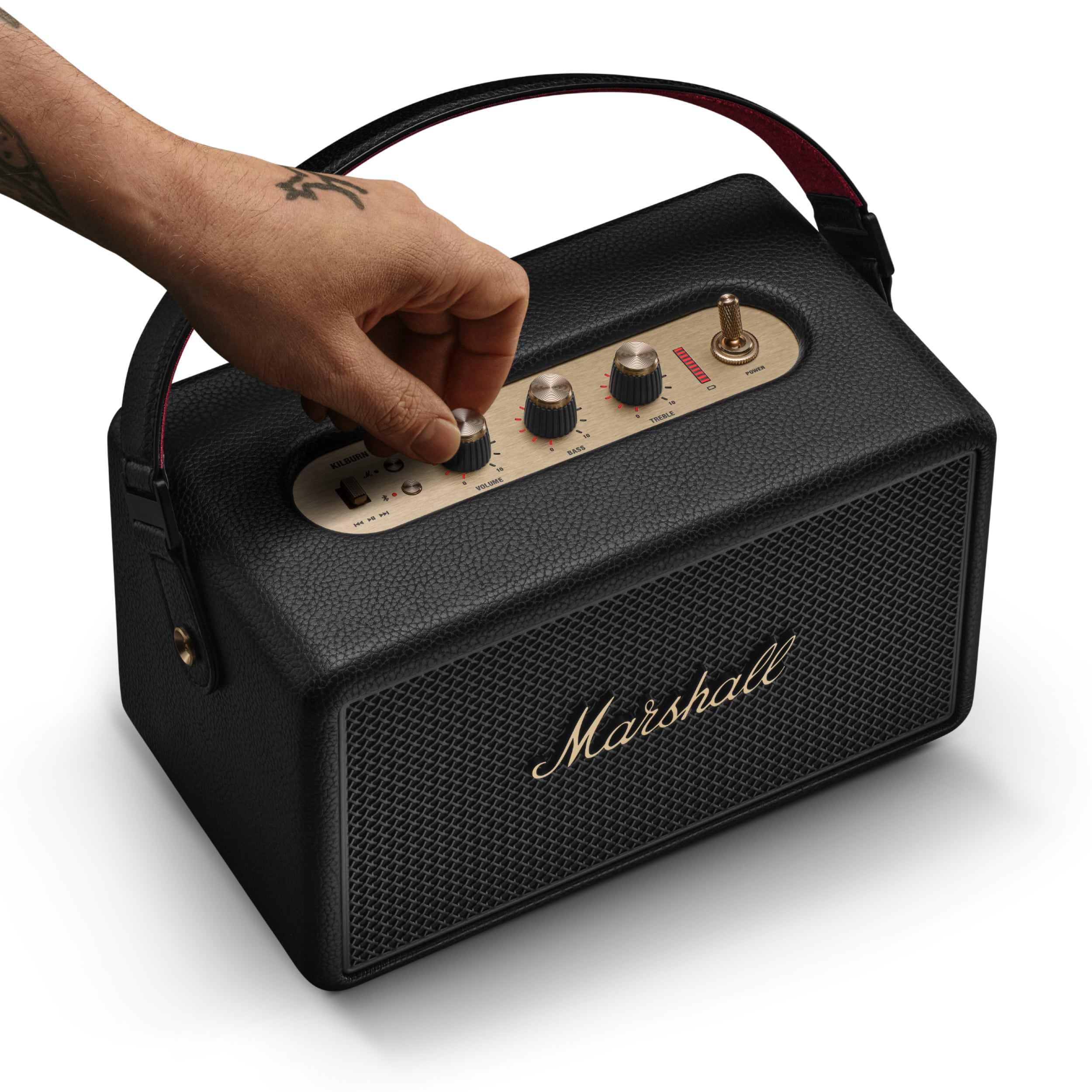 MARSHALL Kilburn III Bluetooth-Lautsprecher, Black & Brass