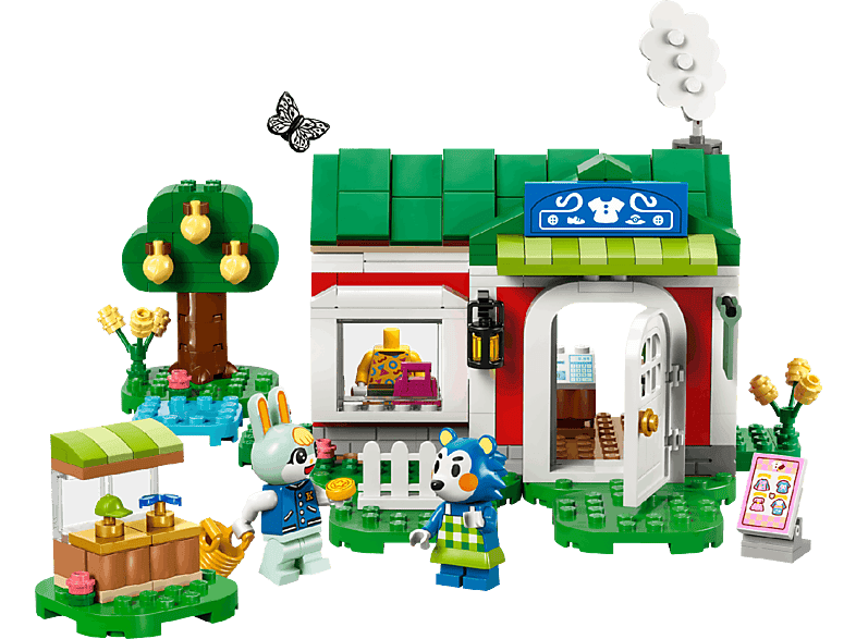 Lego Animal Crossing 77055 Kleermakerij Van De Zusjes Able Bouwstenen