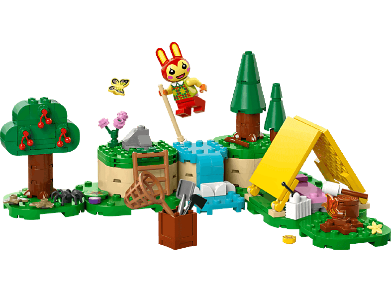 Lego Animal Crossing 77047 Kamperen Met Bunnie Bouwstenen afbeelding