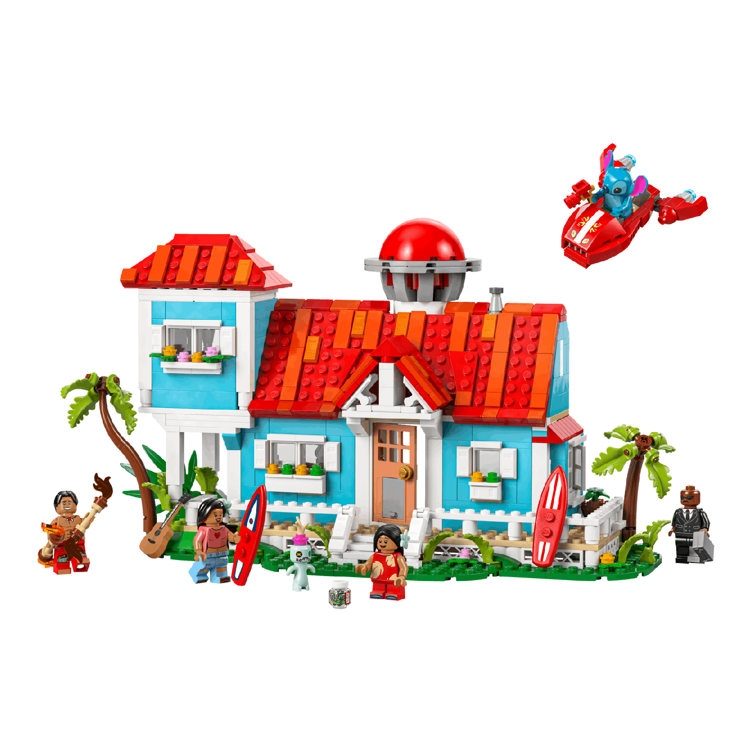 Lego Disney 43268 Lilo En Stitch Strandhuis Bouwstenen afbeelding