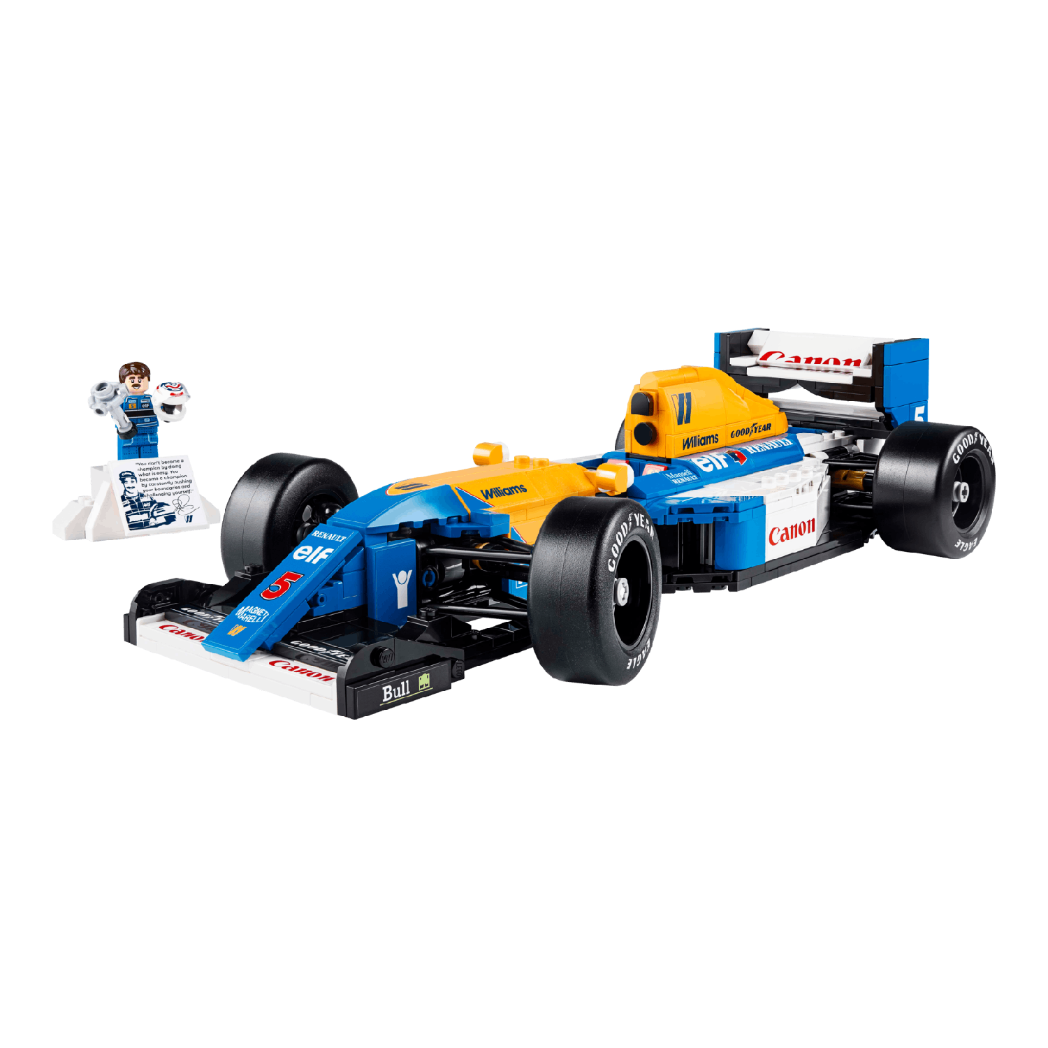 Lego Icons 10353 Williams Racing Fw14b En Nigel Mansell Bouwstenen