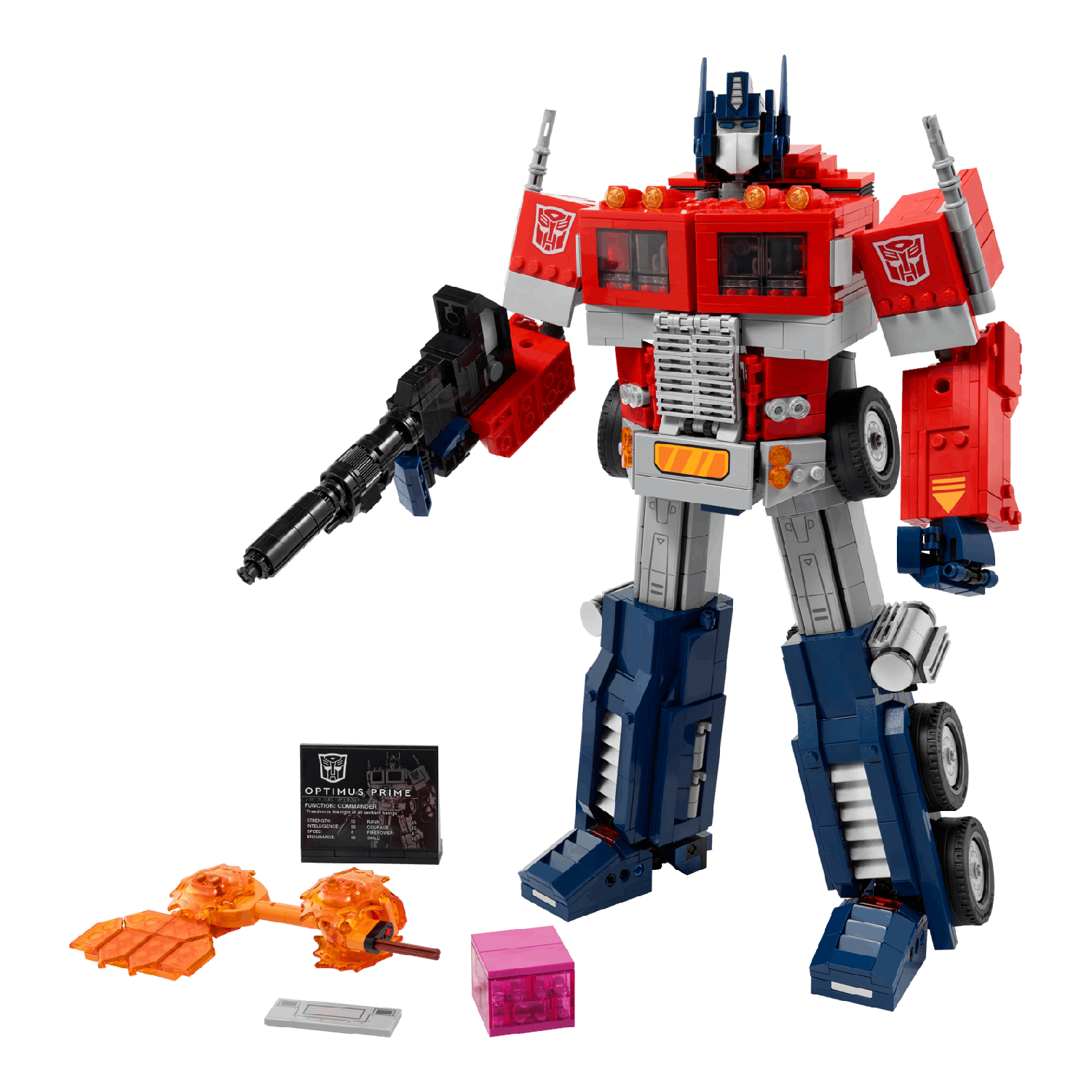 Lego Icons 10302 Optimus Prime Bouwstenen afbeelding