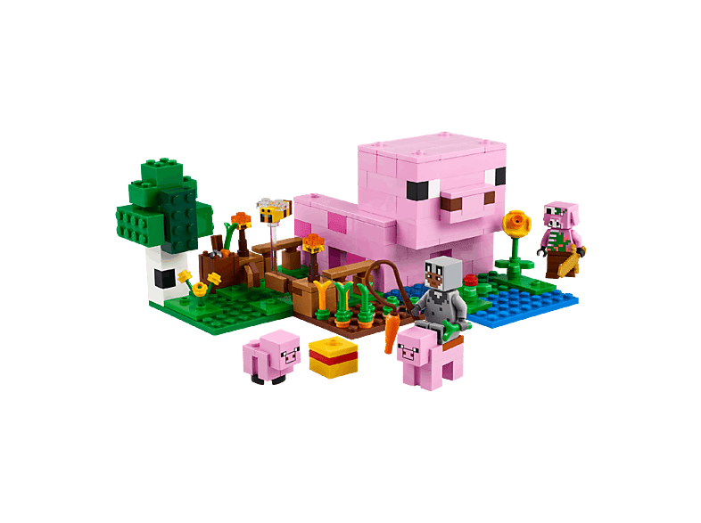 Lego Minecraft 21268 Het Huis Van Het Biggetje Bouwstenen afbeelding