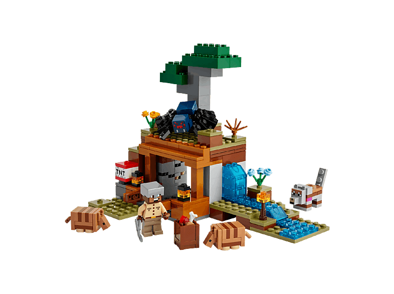 Lego Minecraft 21269 De Gordeldieren Bij De Mijn Bouwstenen