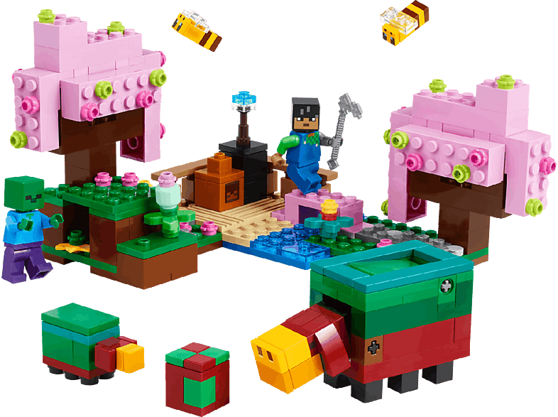 Lego Minecraft 21260 De Kersenbloesemtuin Bouwstenen
