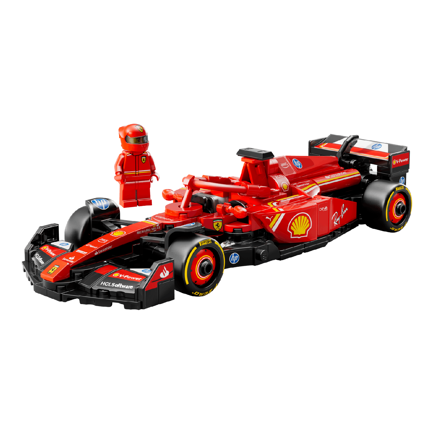 Lego Speed Champions 77242 Ferrari Sf-24 F1 Racewagen Bouwstenen