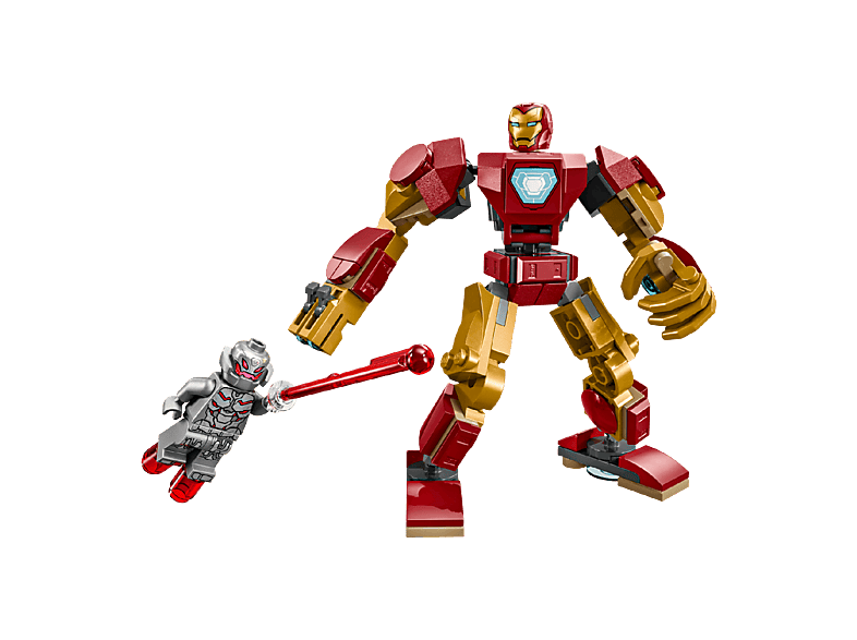 Lego Marvel 76307 Iron Man Mecha Vs. Ultron Bouwstenen afbeelding