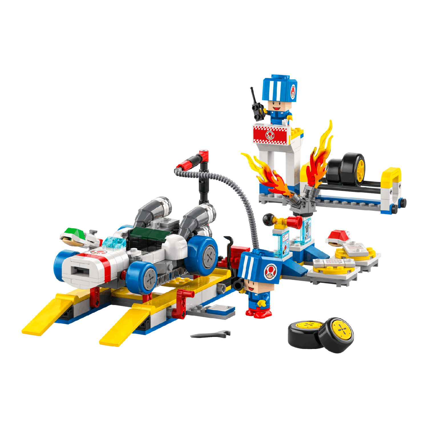 Lego Super Mario 72035 Mario Kart ' Toads Garage Bouwstenen