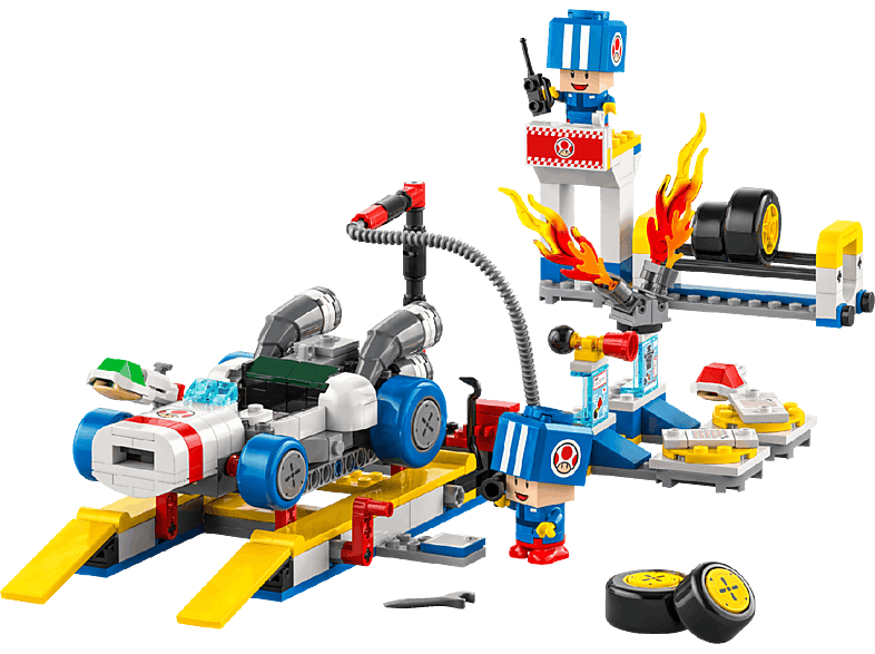 Lego Super Mario 72035 Mario Kart – Toads Garage Bouwstenen