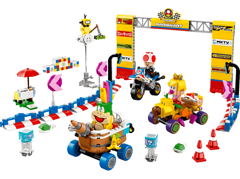 Lego Super Mario 72036 Mario Kart – Baby Peach En Grand Prix–set Bouwstenen