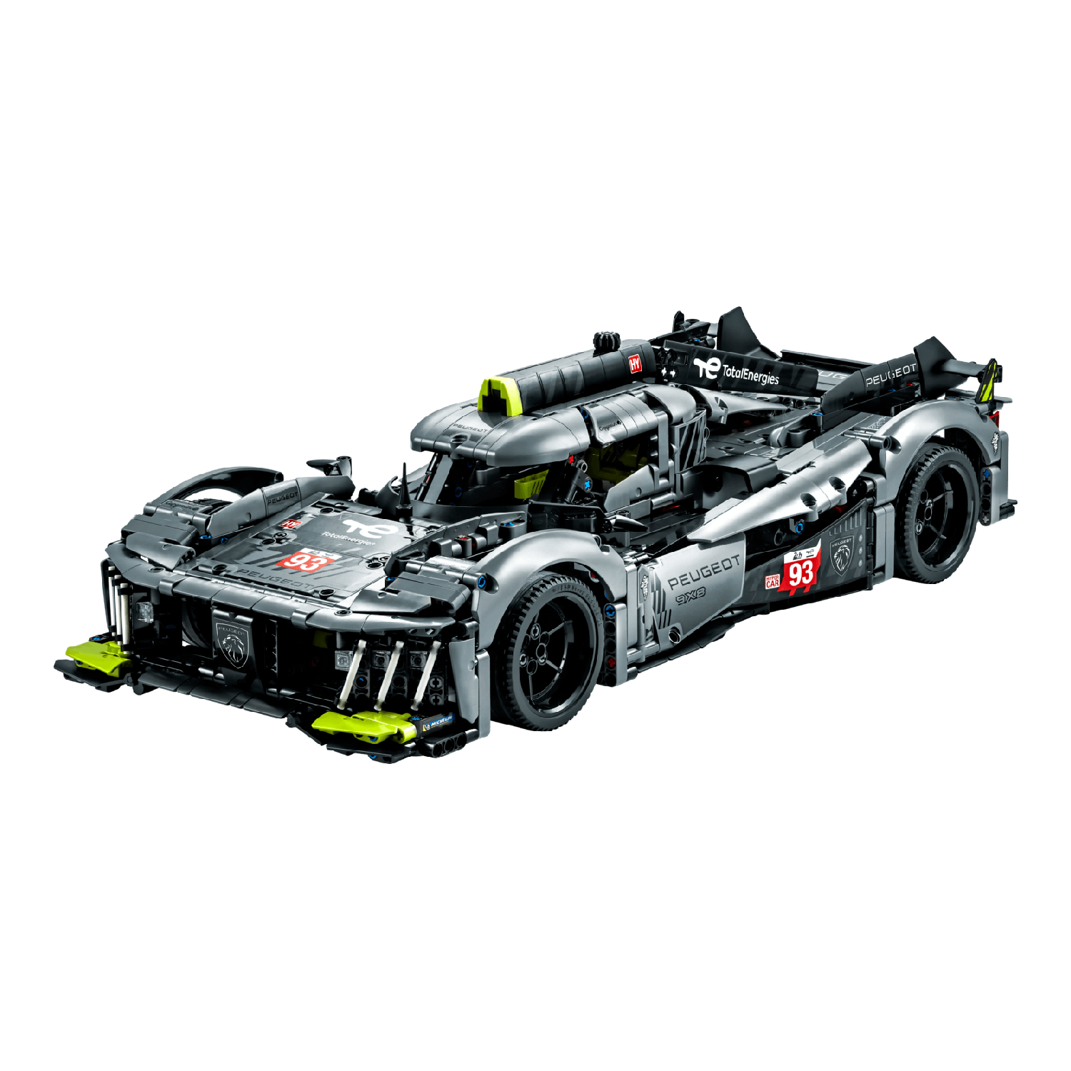 Lego Technic 42156 Peugeot 9x8 24h Le Mans Hybrid Hypercar Bouwstenen afbeelding