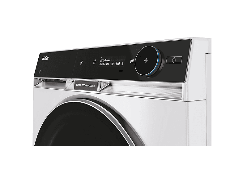 Haier HWD120-BD146397EU1 X Series 11 Waschtrockner mit Wärmepumpentechnologie (12 kg / 7 kg, 1400 U/Min., freistehend, Weiß) — Foto 4 von 5
