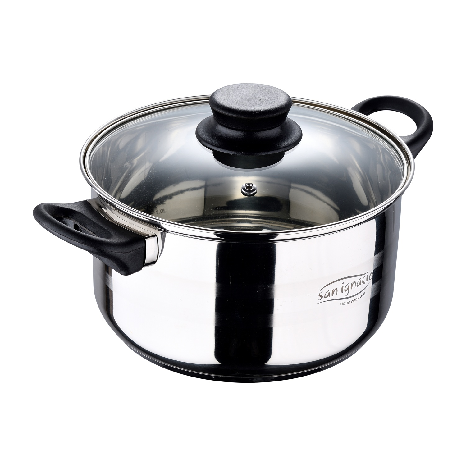 Batteria da cucina 8 pezzi con rivestimento antiaderente