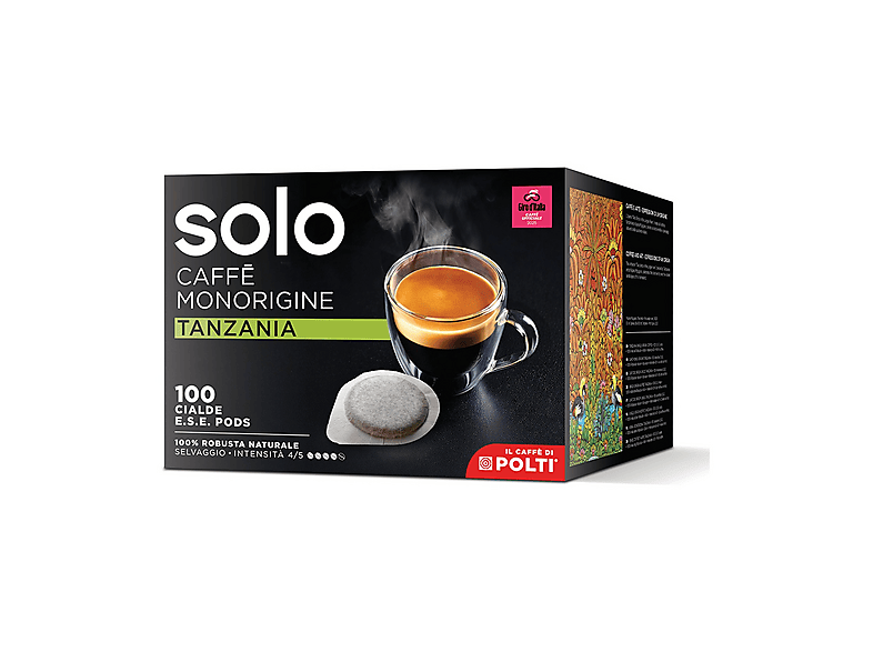 Solo Caffè in cialde E.s.e Tanzania 100 Cialde, ESE 44mm