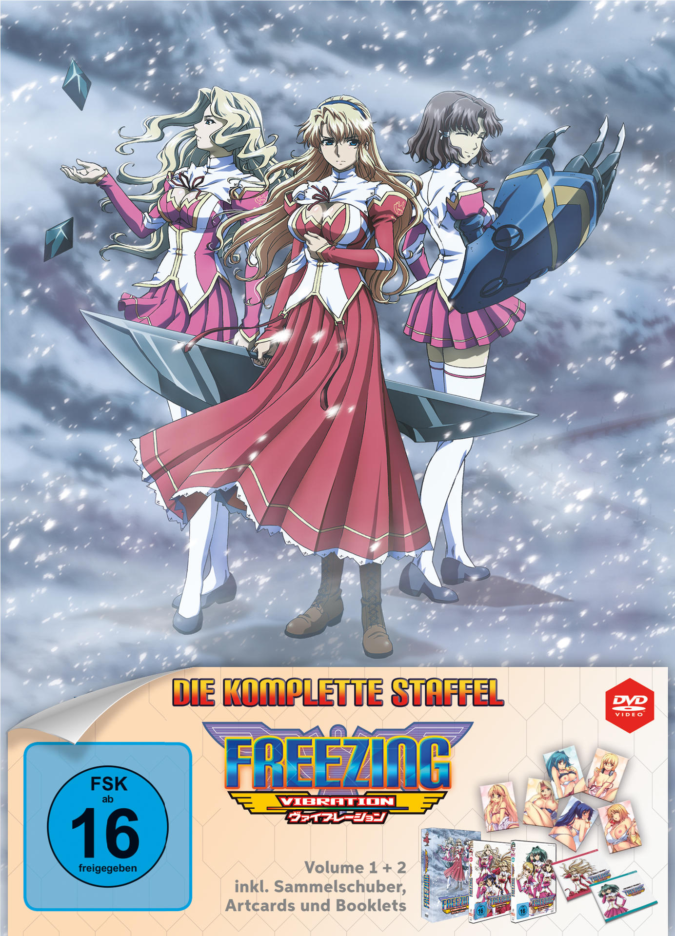 Freezing Vibration | Die komplette Staffel - Vol. 1+2 DVD | MediaMarkt