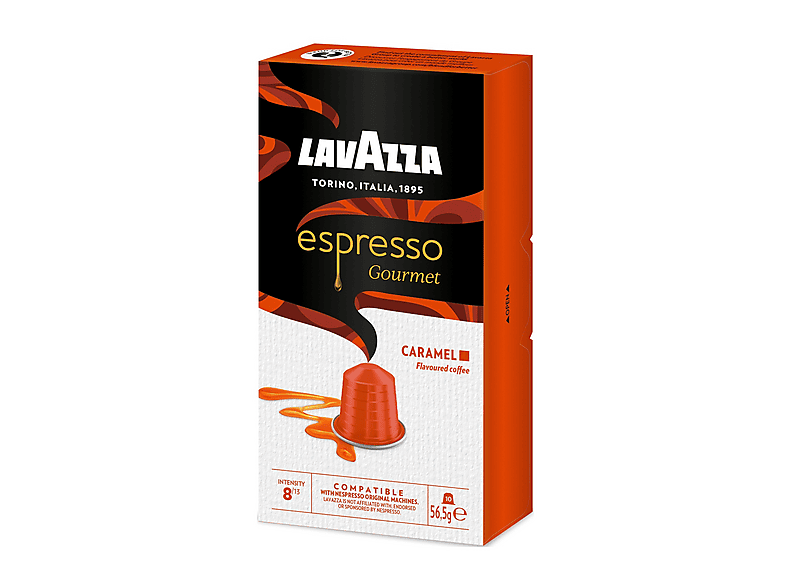 Lavazza Caffè in capsule Gourmet Caramello 10 caps, Compatibili Nespresso, 0,56 kg