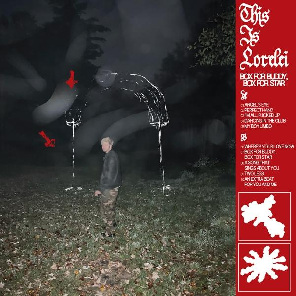 Albumcover mit Person und Text. Text: This Is Lorelei, Box for Buddy, Box for Star.