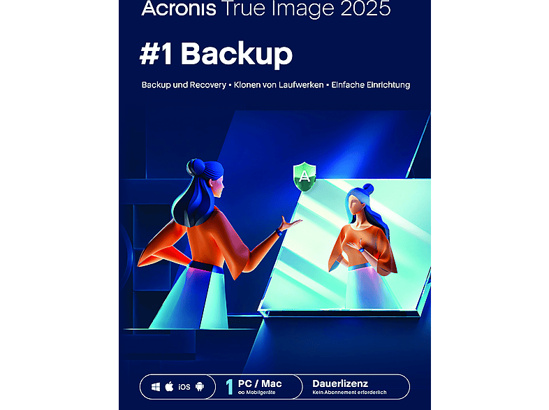 Acronis True Image 2025 1 Computer Perpetual