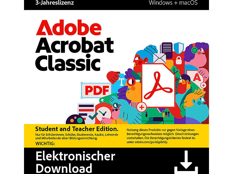 Acrobat Classic STE 3Y - Multiplattform