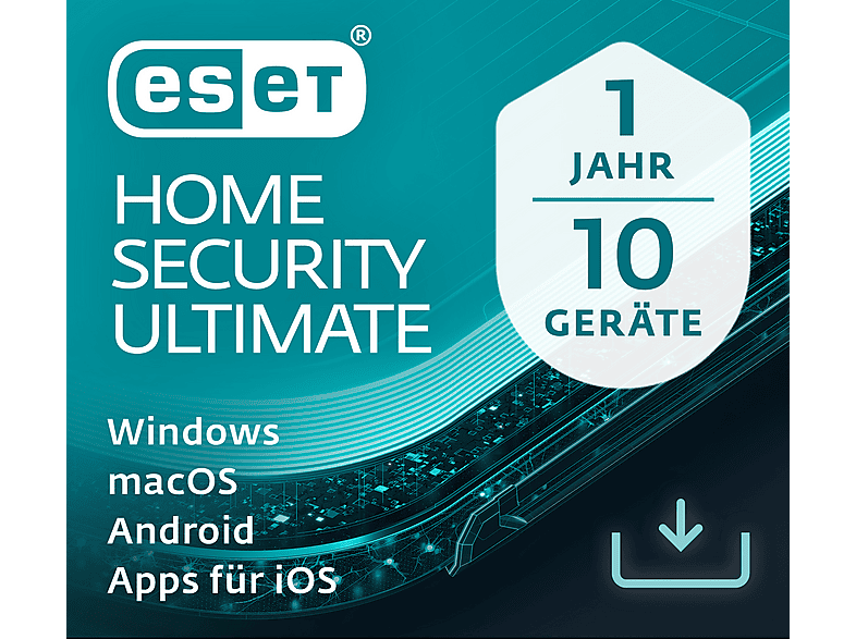 ESET Home Security Ultimate 10 Nutzer 1 Jahr