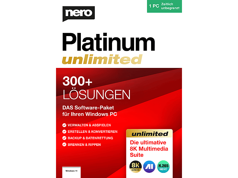Nero Platinum Unlimited