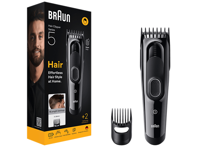 Maszynka do strzyżenia BRAUN HC5510 czarny