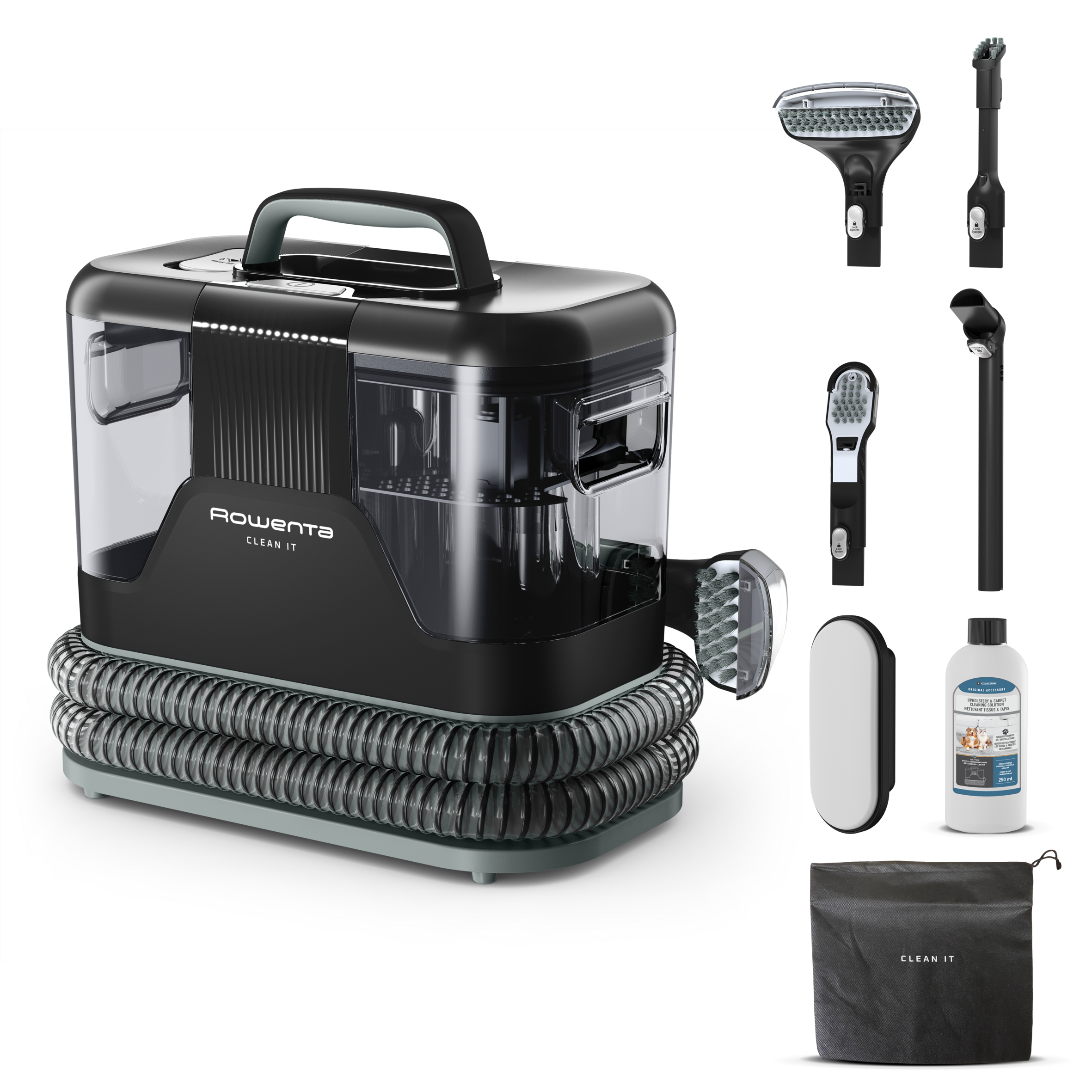 ROWENTA IN5021F0 Instant Clean It Complete folttisztító 750 W