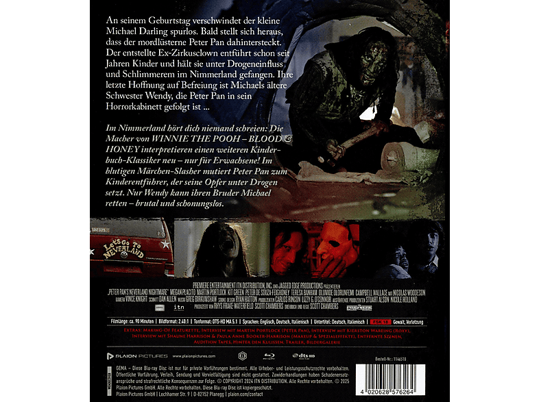Thumbnail - Peter Pan's Neverland Nightmare Blu-ray