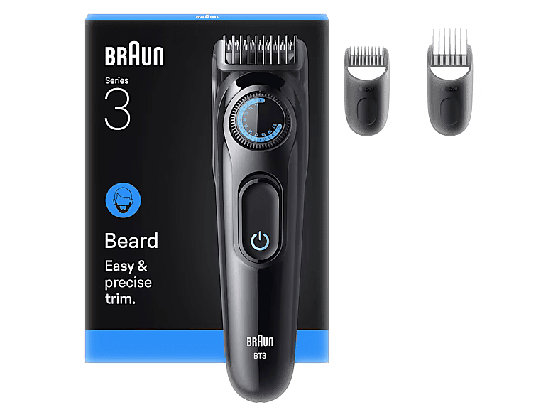 Trymer BRAUN BT3520 czarno-niebieski