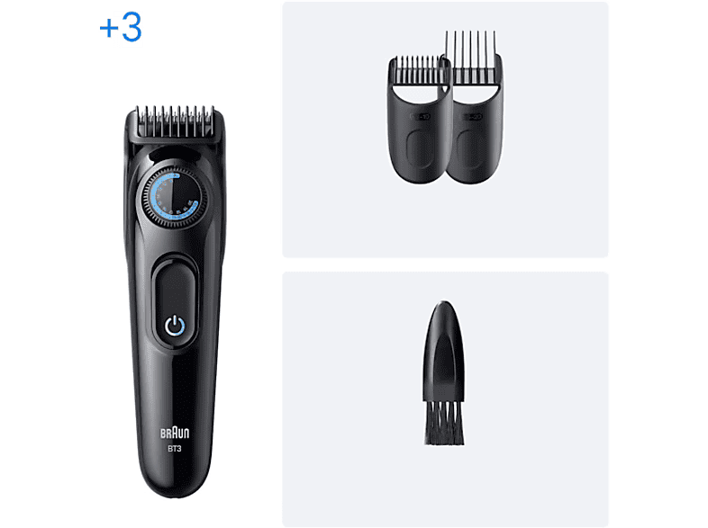 Trymer BRAUN BT3520 czarno-niebieski – zdjęcie 2