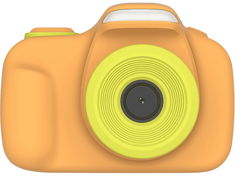 MYFIRST Camera 3, mit Schutzhülle Kinder Digitalkamera Gelb, k.A. opt. Zoom, 2 Zoll IPS