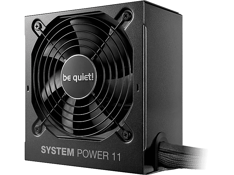 BE QUIET BP012EU System Power 11 PC Netzteil, 750W, ATX 3.1, 80 PLUS® Bronze, 120mm Lüfter, Schwarz