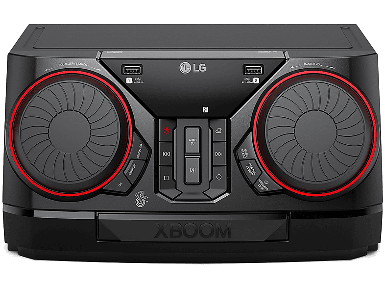 LG Electronics Kompakte Hi-Fi Anlage mit 300 Watt Xboom CK 43N Multicolor Lautsprecher Beleuchtung USB Auto DJ; Kompakt Anlage — Foto 2 von 5