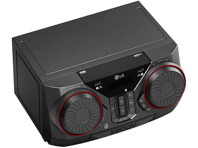 LG Electronics Kompakte Hi-Fi Anlage mit 300 Watt Xboom CK 43N Multicolor Lautsprecher Beleuchtung USB Auto DJ; Kompakt Anlage — Foto 3 von 5