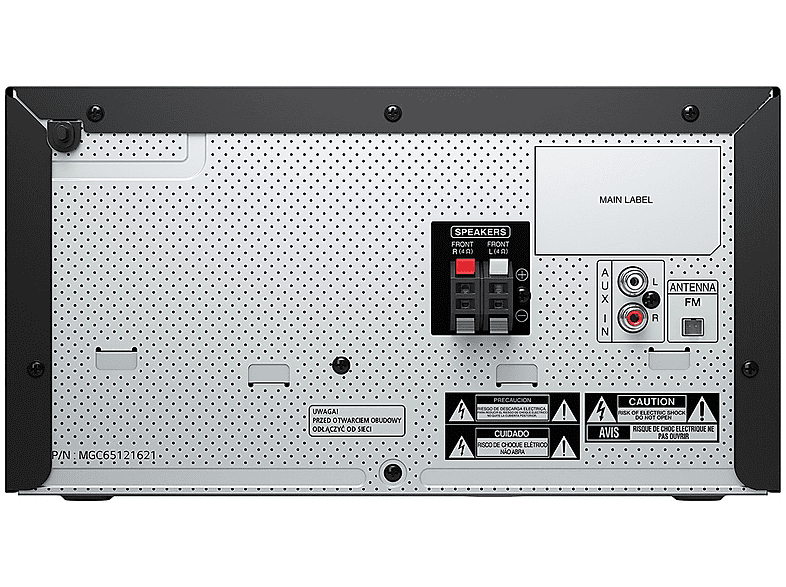 LG Electronics Kompakte Hi-Fi Anlage mit 300 Watt Xboom CK 43N Multicolor Lautsprecher Beleuchtung USB Auto DJ; Kompakt Anlage — Foto 4 von 5
