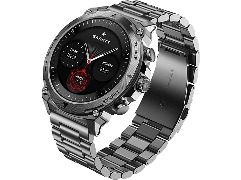 Smartwatch Garett Atom Grafitowy (5904238486863) – zdjęcie 3