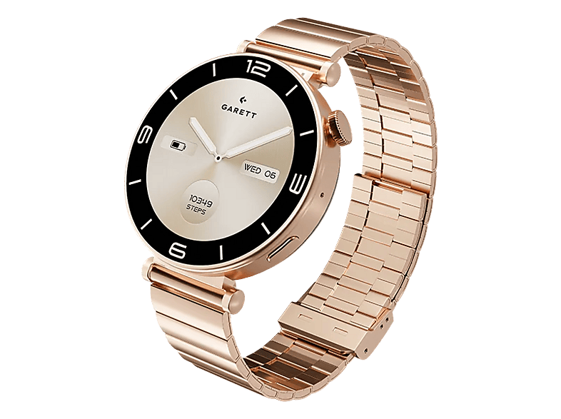 Garett Electronics Smartwatch Rose złoty stalowy – zdjęcie 2