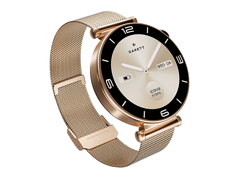 Garett Rose 42mm Różowe złoto